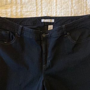 Black denim